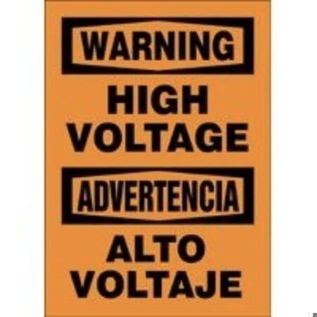 Accuform BILINGUAL SAFETY SIGN  SPANISH SBMELC327VP SBMELC327VP